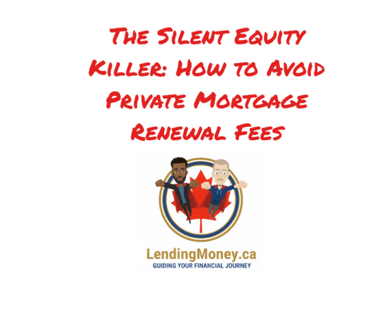 How to Avoid Private Mortgage Renewal Fees