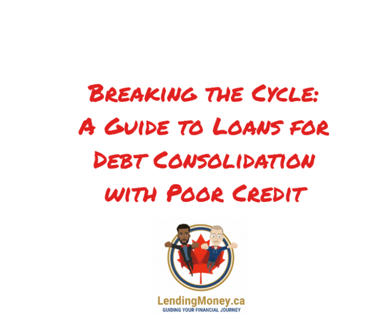 Breaking the Cycle: A Guide to Loans for Debt Consolidation with Poor Credit