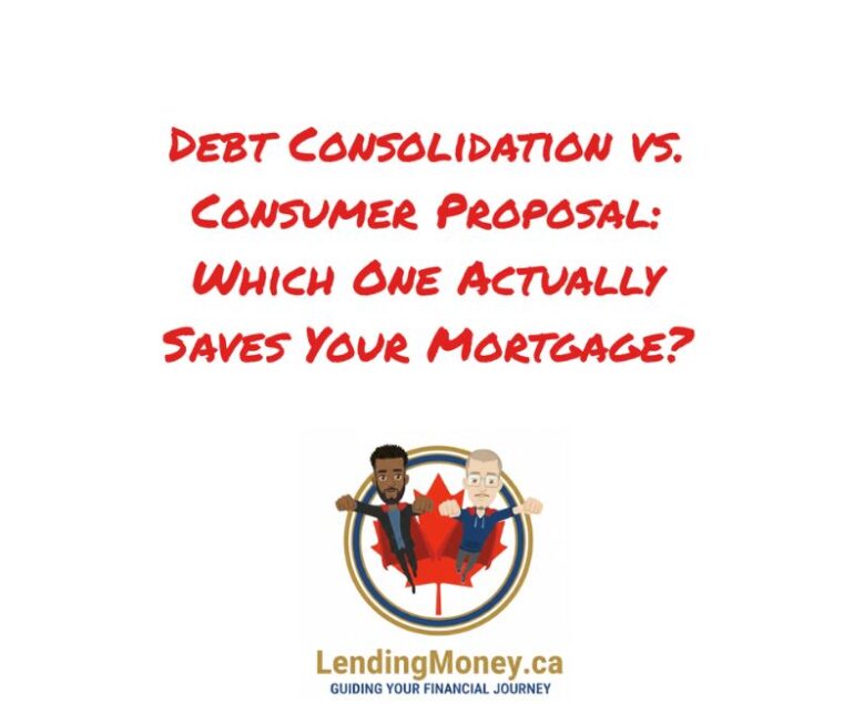 Debt Consolidation vs. Consumer Proposal Which One Actually Saves Your Mortgage