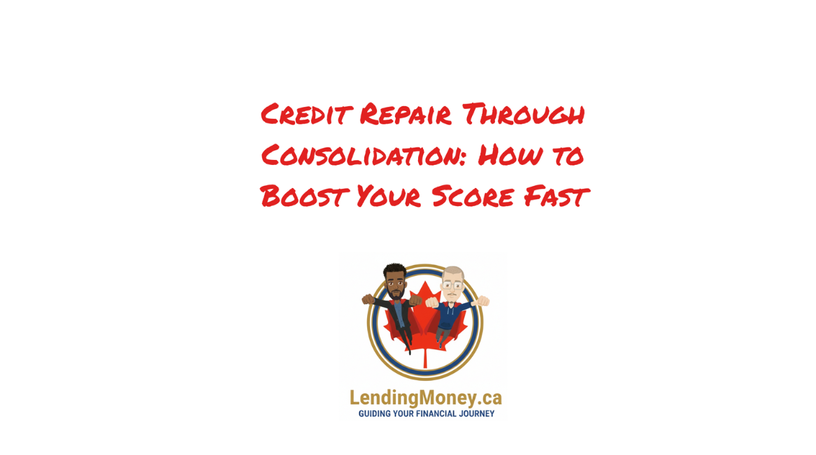 Credit Repair Through Consolidation