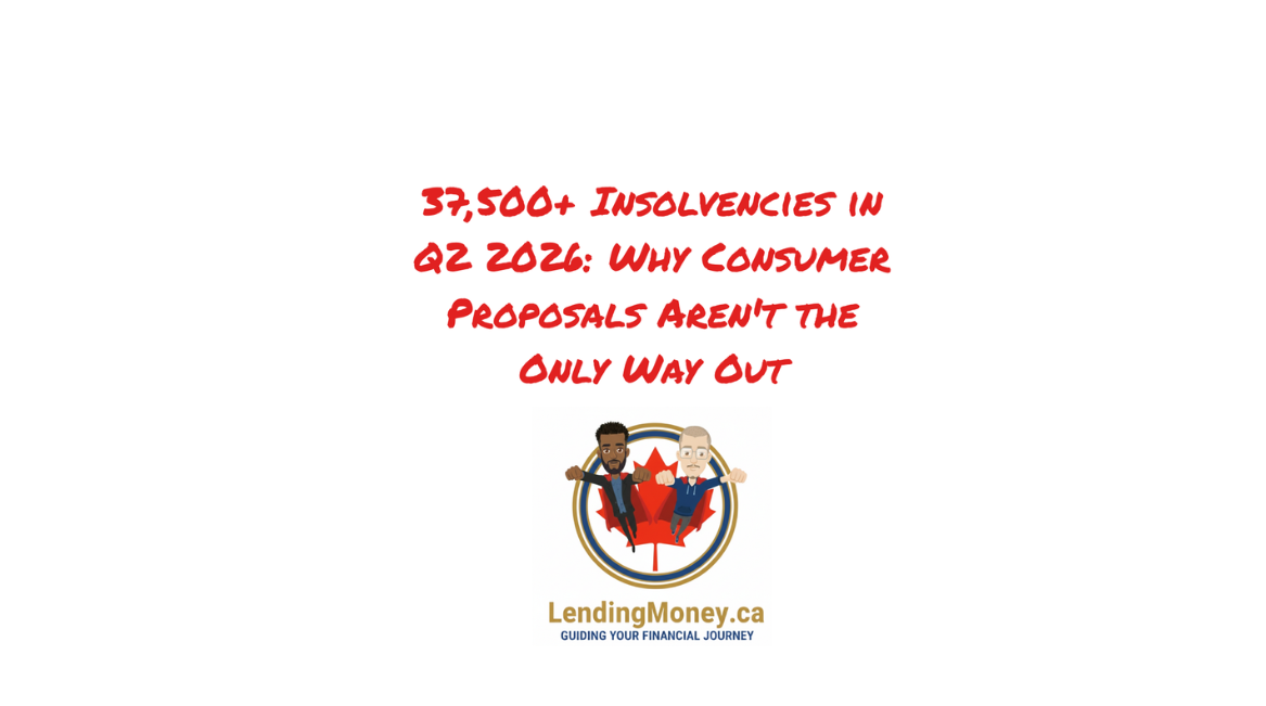 Consumer Proposal Alternatives