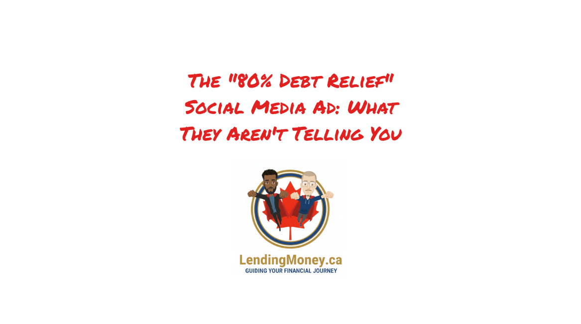 The 80% Debt Relief Social Media Ad